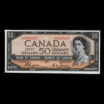 Canada, Banque du Canada, 50 dollars : 1954