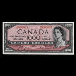 Canada, Banque du Canada, 1,000 dollars : 1954