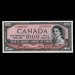 Canada, Banque du Canada, 1,000 dollars : 1954