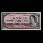 Canada, Banque du Canada, 1,000 dollars : 1954