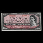 Canada, Banque du Canada, 1,000 dollars : 1954