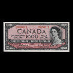 Canada, Banque du Canada, 1,000 dollars : 1954