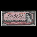 Canada, Banque du Canada, 1,000 dollars : 1954