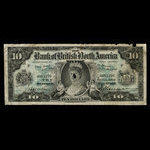 Canada, Bank of British North America, 10 dollars : 3 juillet 1911