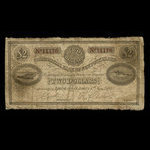 Canada, Commercial Bank of Newfoundland, 2 dollars : 1 janvier 1881