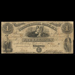 Canada, Commercial Bank of the Midland District, 1 dollar : 1 juillet 1846