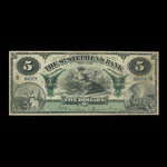 Canada, St. Stephen's Bank, 5 dollars : 2 janvier 1903