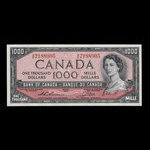 Canada, Banque du Canada, 1,000 dollars : 1954