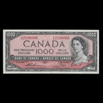 Canada, Banque du Canada, 1,000 dollars : 1954