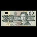 Canada, Banque du Canada, 20 dollars : 1991