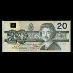 Canada, Banque du Canada, 20 dollars : 1991