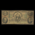 Canada, Bank of Toronto (The), 4 dollars : 1 janvier 1876