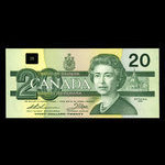 Canada, Banque du Canada, 20 dollars : 1991