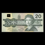 Canada, Banque du Canada, 20 dollars : 1991