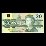 Canada, Banque du Canada, 20 dollars : 1991