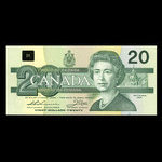 Canada, Banque du Canada, 20 dollars : 1991