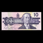 Canada, Banque du Canada, 10 dollars : 1989