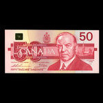 Canada, Banque du Canada, 50 dollars : 1988