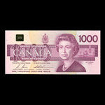 Canada, Banque du Canada, 1,000 dollars : 1988