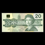 Canada, Banque du Canada, 20 dollars : 1991