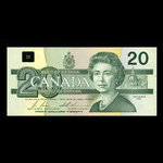 Canada, Banque du Canada, 20 dollars : 1991