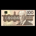 Canada, Banque du Canada, 100 dollars : 1988