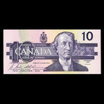 Canada, Banque du Canada, 10 dollars : 1989