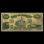 Canada, Bank of Toronto (The), 50 dollars : 1 février 1906