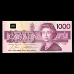 Canada, Banque du Canada, 1,000 dollars : 1988