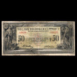 Canada, Canadian Bank of Commerce, 50 dollars : 2 janvier 1917