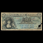 Canada, Imperial Bank of Canada, 10 dollars : 2 janvier 1907