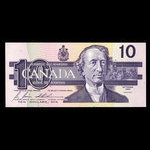 Canada, Banque du Canada, 10 dollars : 1989