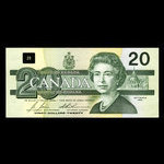 Canada, Banque du Canada, 20 dollars : 1991