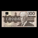 Canada, Banque du Canada, 100 dollars : 1988