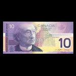 Canada, Banque du Canada, 10 dollars : 2001