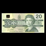 Canada, Banque du Canada, 20 dollars : 1991