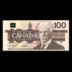 Canada, Banque du Canada, 100 dollars : 1988