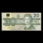 Canada, Banque du Canada, 20 dollars : 1991