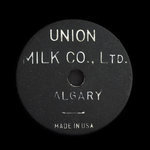 Canada, Union Milk Co. Ltd., 1 pinte de lait homogénéisé :