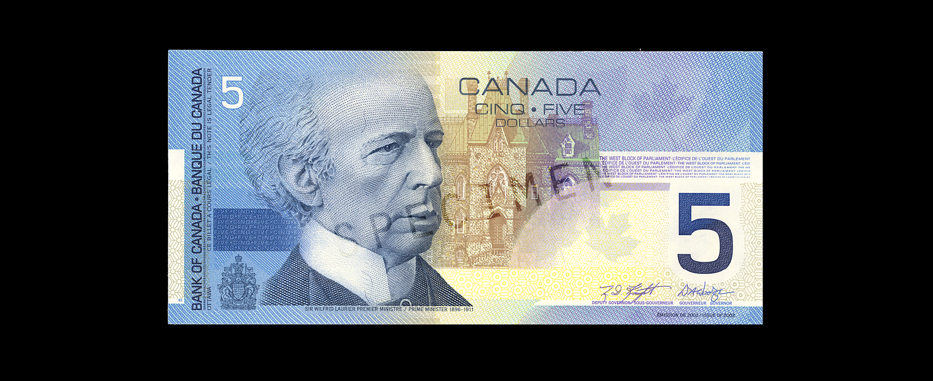 Lépopée Canadienne Billet De 5 Musée De La Banque Du Canada