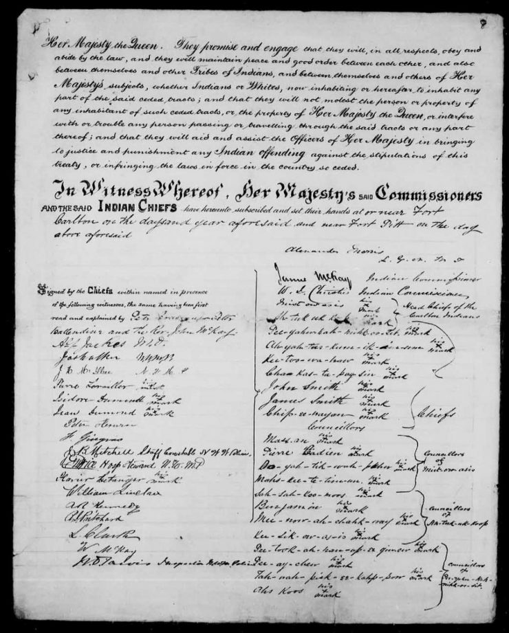 Document, ancien, pages couvertes d’écriture avec une liste de signatures et de dates. Côté 2.